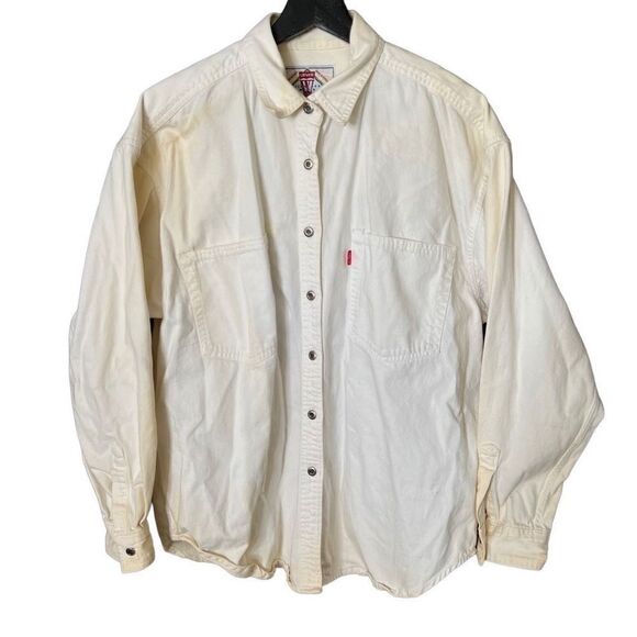 VTG Levi’s For Women Button Down Shirt Large - Picture 1 of 4